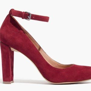 NWOT Madewell Cara Suede Heels - 7